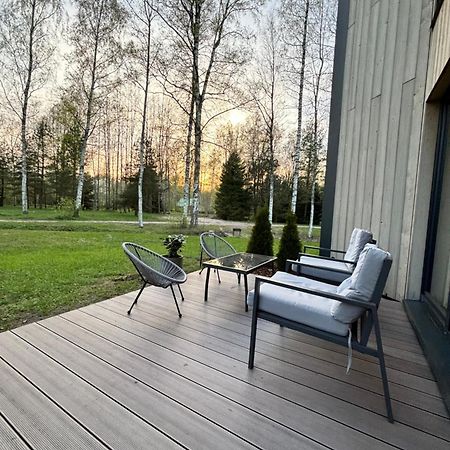 Albatross Getaway By The Sea, Spa And Forest With A Terrace Ķesterciems Esterno foto